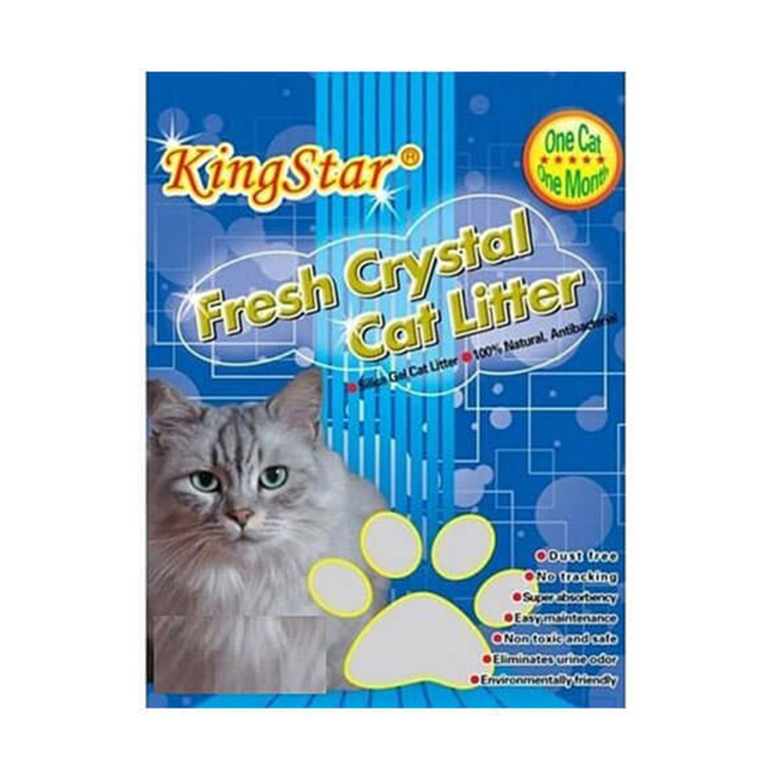 KingStar חול קריסטל - חול לחתולים