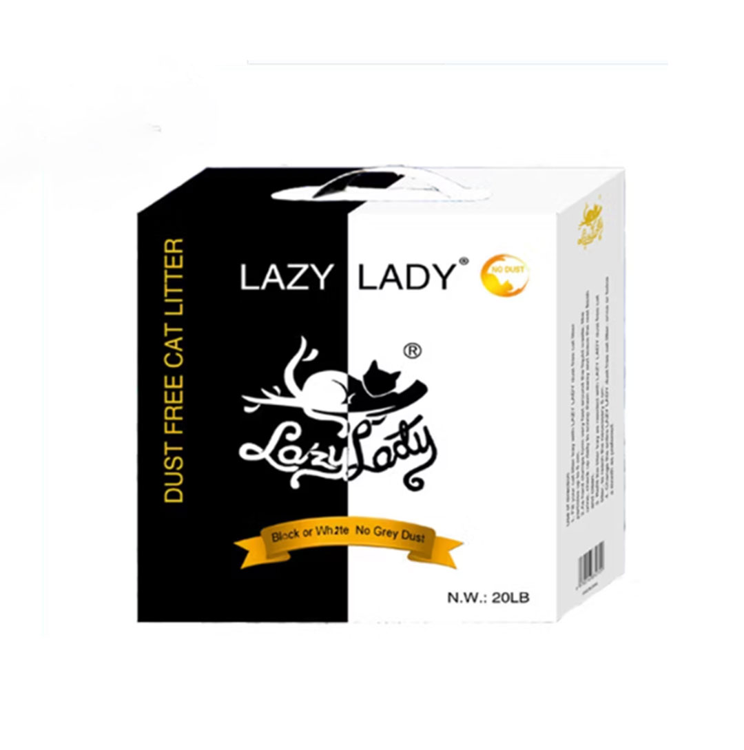 LAZY LADY חול מתגבש - חול לחתולים