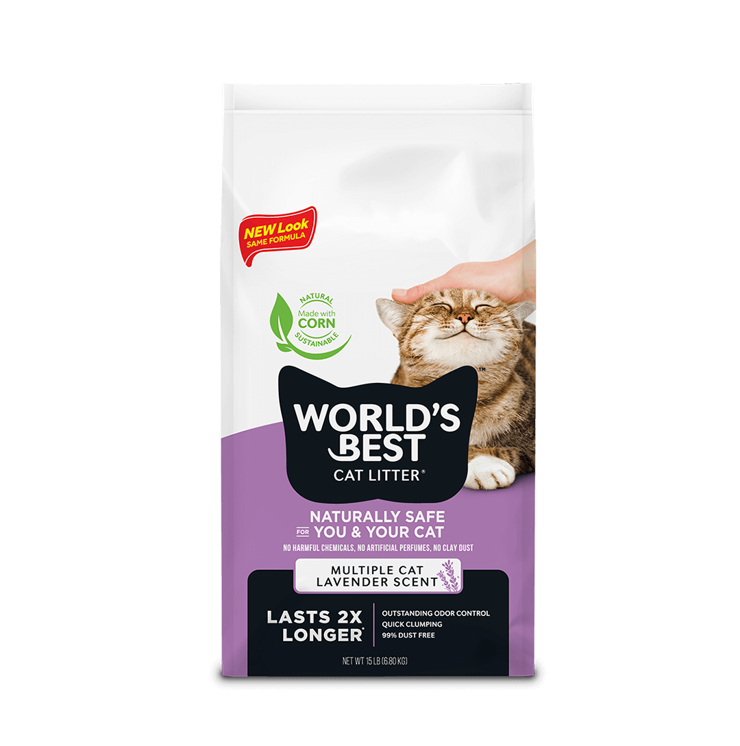 World's Best חול תירס אקולוגי - חול לחתולים